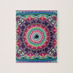 Colorful Mandelbrot Jigsaw Puzzle