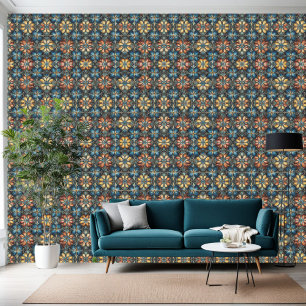 Colorful Mandella Grid Wallpaper