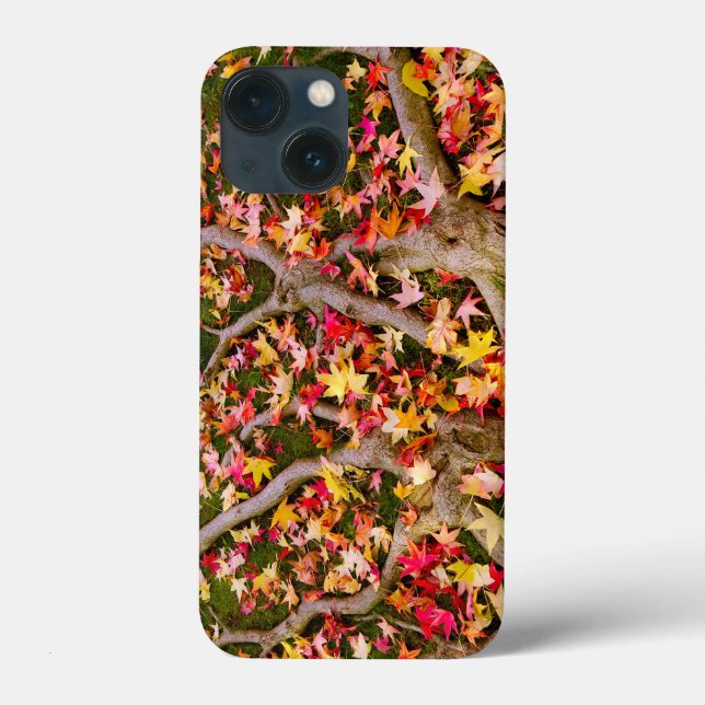 Colorful Maple Leaf Case-Mate iPhone Case (Back)