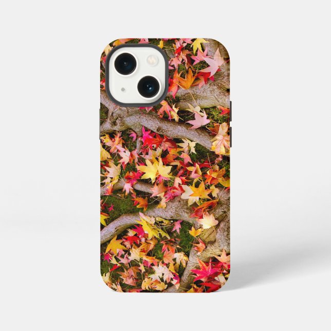 Colorful Maple Leaf Iphone Case (Back)
