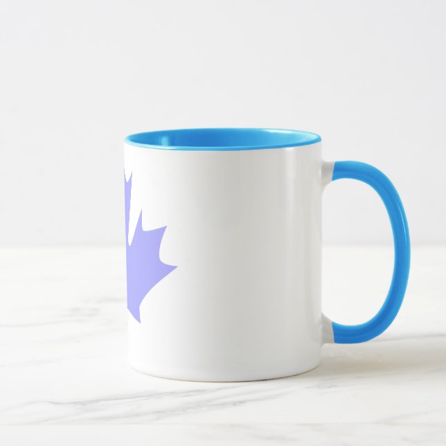 colorful maple leaf - mugs (Right)