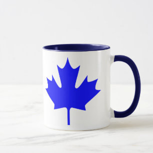 colorful maple leaf - mugs