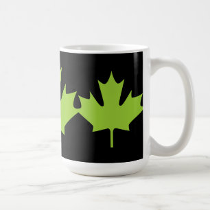 colorful maple leaf - mugs