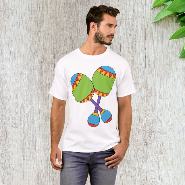 Colorful Maracas Mens T-Shirt (Creator Uploaded)