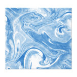 Colorful Marble Art Pattern. Canvas Print