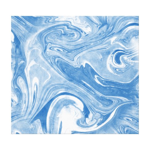 Colorful Marble Art Pattern Canvas Print