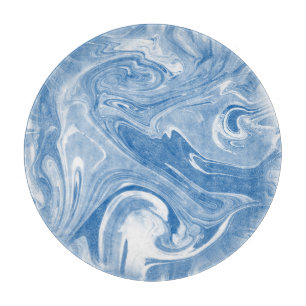 Colorful Marble Art Pattern. Cutting Board