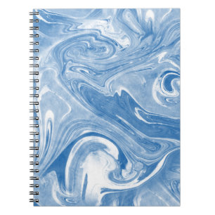 Colorful Marble Art Pattern. Notebook