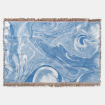 Colorful Marble Art Pattern. Throw Blanket