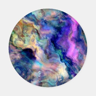 colorful marble coaster set