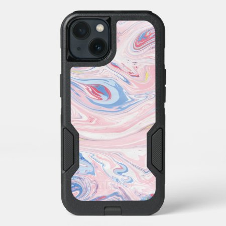 Colorful Marble Pattern Iphone 13 Case