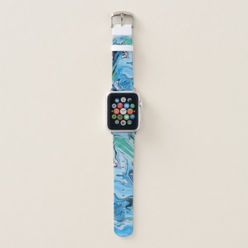 Colorful Marble Stone Texture Apple Watch Band