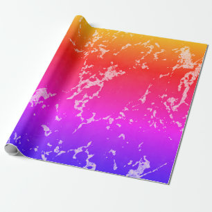 Colorful Marble Stone Texture Wrapping Paper