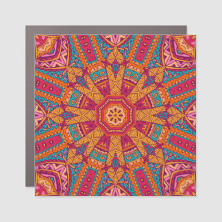 Colorful marble texture, high-resolution interior. car magnet