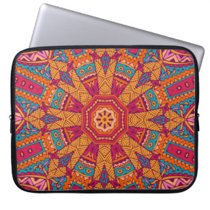 Colorful marble texture, high-resolution interior. laptop sleeve