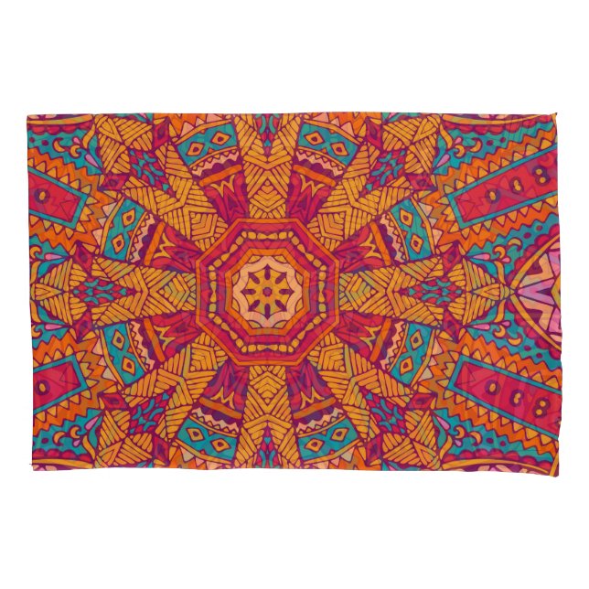 Colorful marble texture, high-resolution interior. pillow case (Front)