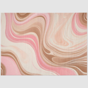 Colorful Marbled Paper Art Tissue Paper