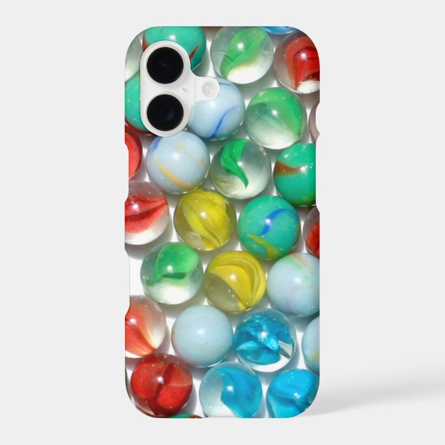 Colorful Marbles Custom Photo Case-Mate iPhone Case (Back)