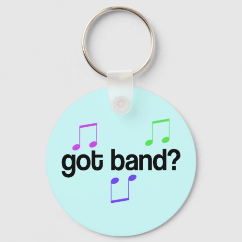 Colorful Marching Band Keychain