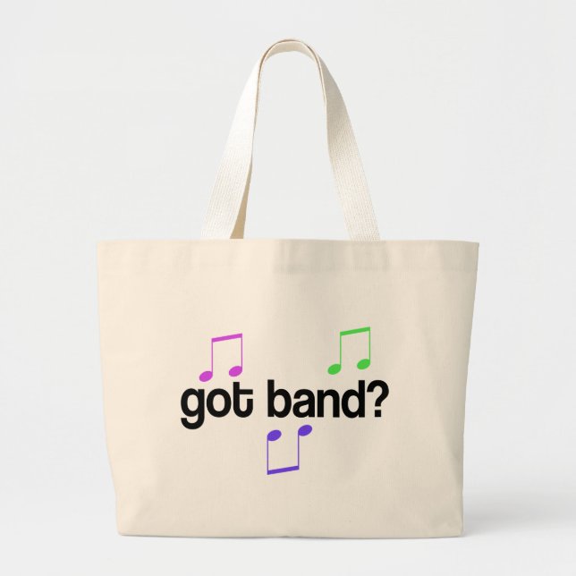 Colorful Marching Band Tote Bag (Front)