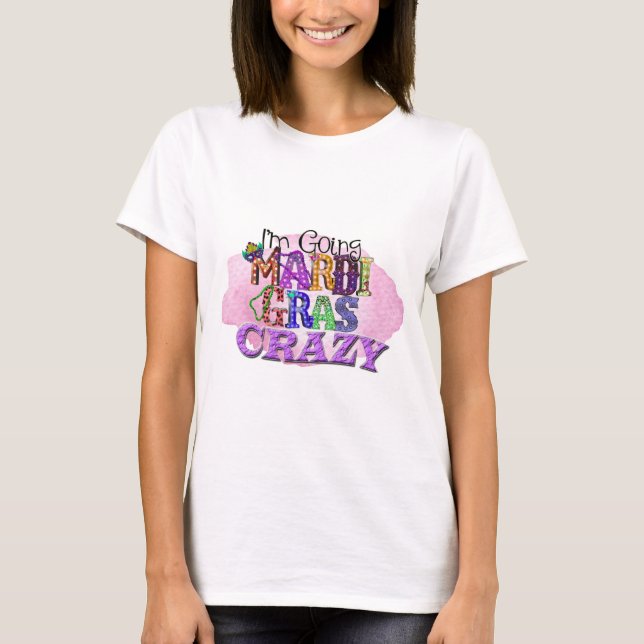Colorful Mardi Gras t-Shirt (Front)
