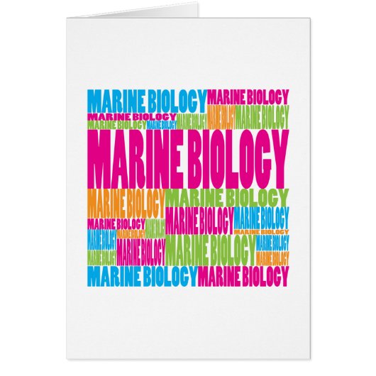 Colorful Marine Biology (Front)