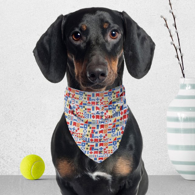 Colorful Mariner Signal 🏴 Nautical Flag  Bandana (Creator Uploaded)