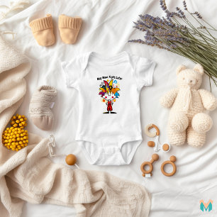 Colorful Martial Arts Kid Design for Kids Baby Bodysuit