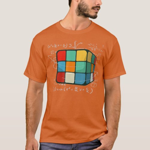 Colorful Math Calendars Cubes Manipulatives Early  T_Shirt