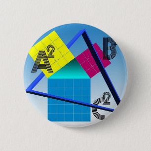 Colorful Mathematics Pinback Button