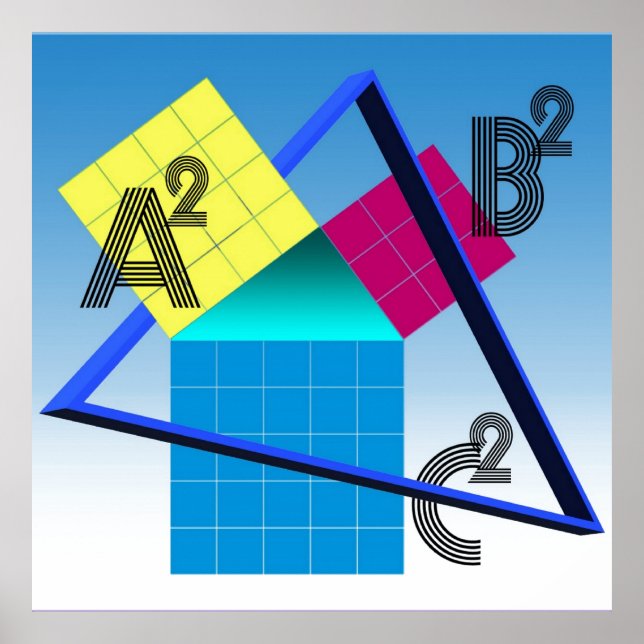 Colorful Mathematics Poster (Front)