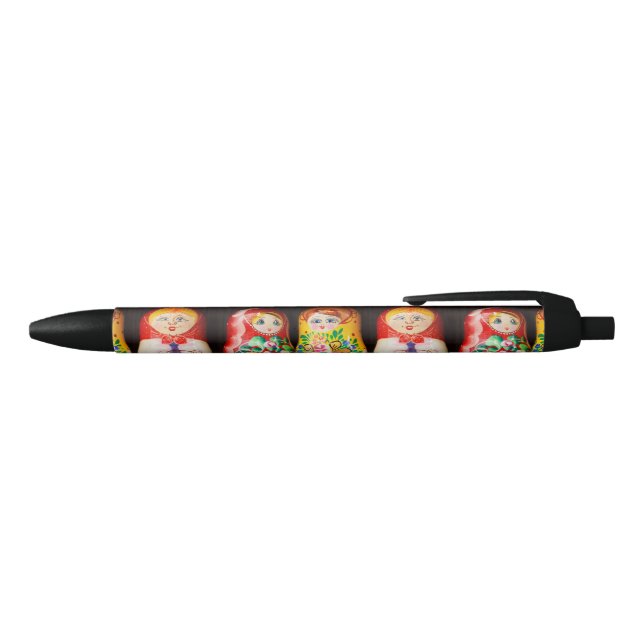 Colorful Matryoshka Dolls Pen (Top)