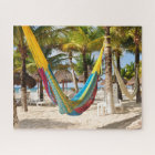 Colorful Mayan Hammock Cozumel Mexico Puzzle