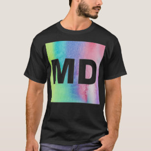 Colorful MD Print T-Shirt