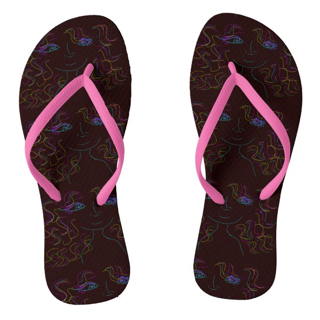 Colorful Me Flip Flops (Footbed)