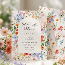 Colorful Meadow Wildflower Wedding