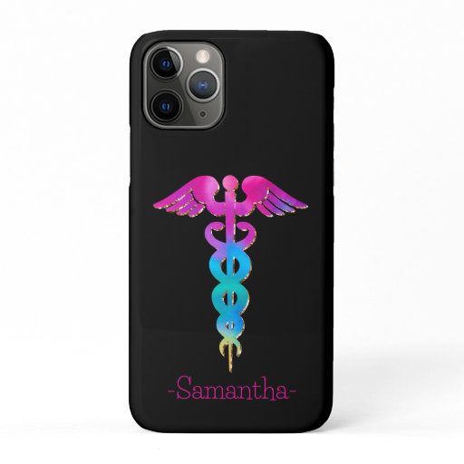 Colorful Medical Sign iPhone 11 Pro Case