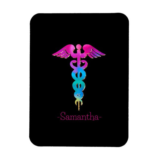 Colorful Medical Sign Magnet (Vertical)