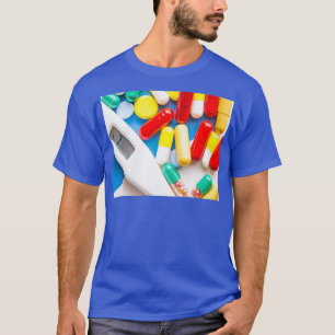 Colorful medicine pills drugs and capsules 2 T-Shirt