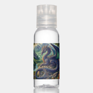 colorful, Medieval Dragon  Hand Sanitizer