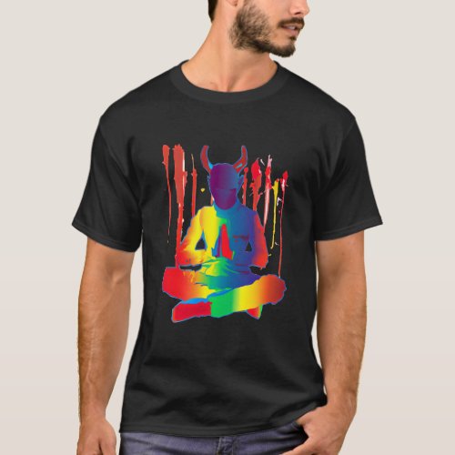  Colorful meditation image  T_Shirt