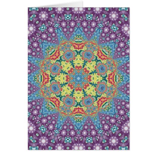 Colorful Meditation Mandala (Front)