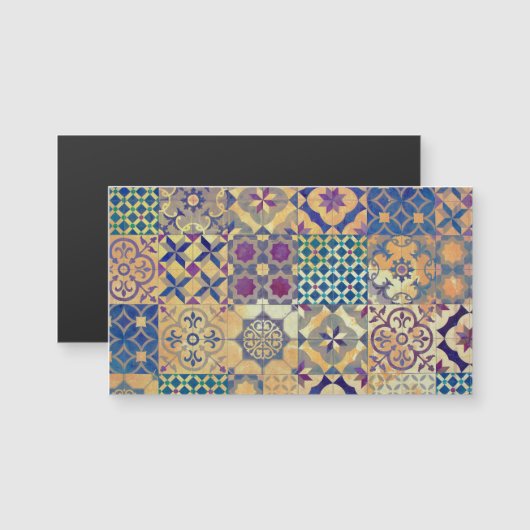 Colorful Mediterranean & Aegean traditional tiles (Front/Back)