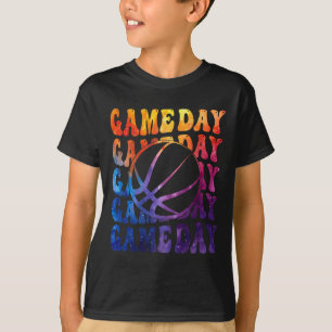 Colorful Men Women Kids Funny Team Sport Game Day T-Shirt