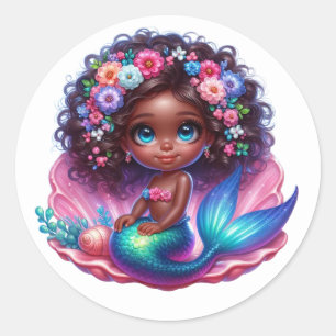 Colorful Mermaid Stickers