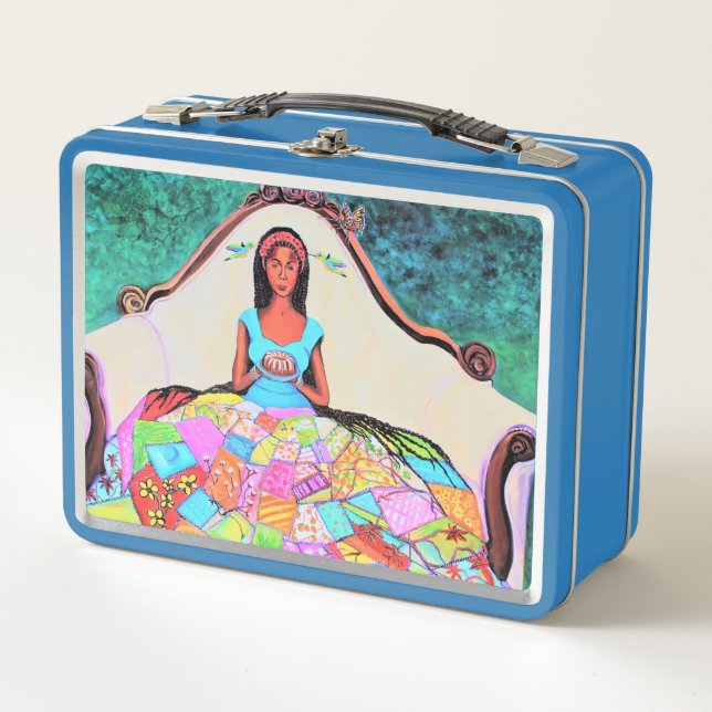 Colorful Metal Lunchbox Tin (Front)