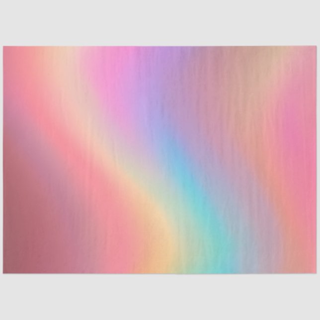 Colorful Metallic Foil Art Tissue Paper (Front)