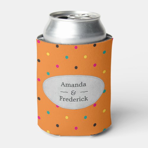 Colorful Mexican Fiesta Wedding Can Cooler