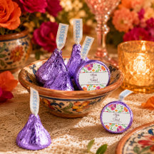 Colorful Mexican Floral Fiesta Wedding