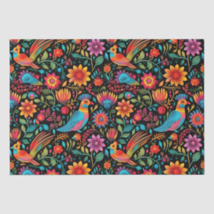 Colorful Mexican pattern Tissue Paper